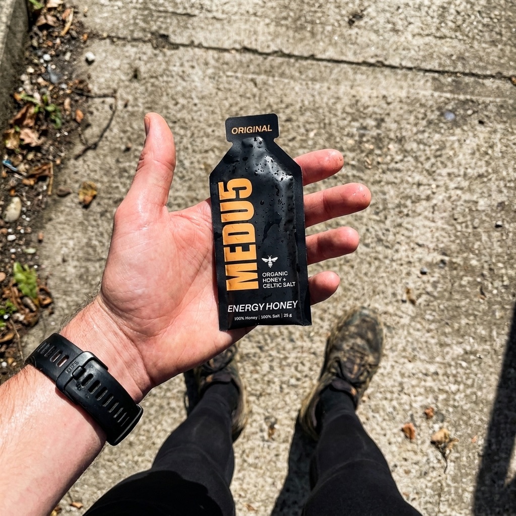 MEDU5 gel in use outdoors